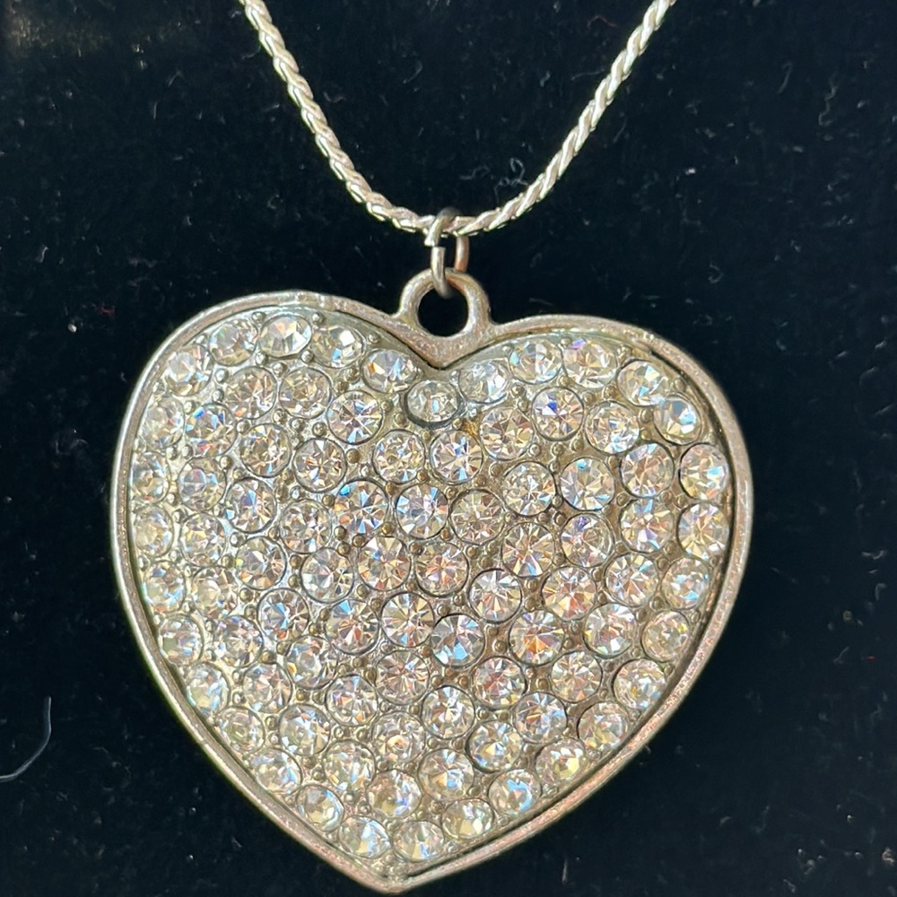 Vintage silver Heart